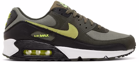 Nike Air Max 90 'Medium Olive/Volt' DQ4071-200 Nike Air Max 90 'Medium Olive/Volt' DQ4071-200