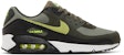 Nike Air Max 90 'Medium Olive/Volt' Lelaki / Wanita DQ4071-200