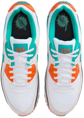 耐克 Air Max 90 '邁阿密海豚' II7590-100 Lookbook 耐克 Air Max 90 '邁阿密海豚' II7590-100