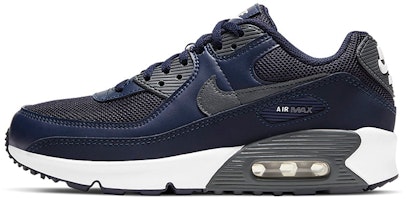 (Youth) Nike Air Max 90 'Blue Black White' DJ4614-400 (Youth) Nike Air Max 90 'Blue Black White' DJ4614-400