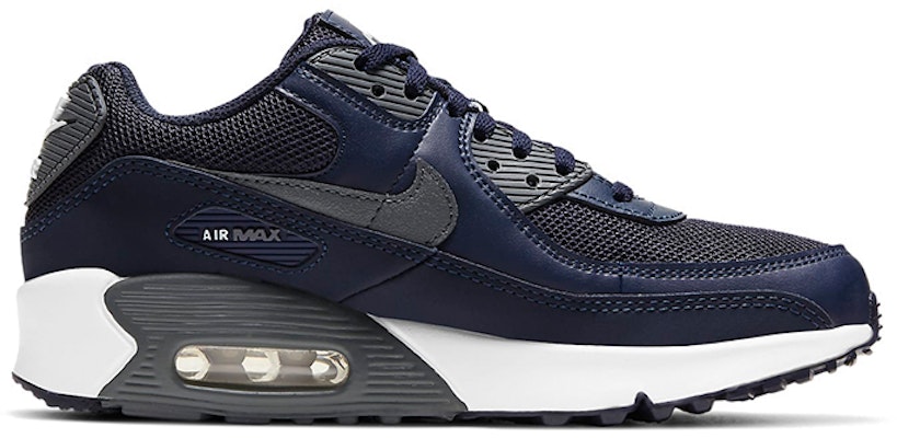 (Youth) Nike Air Max 90 'Blue Black White' DJ4614-400 Order (Youth) Nike Air Max 90 'Blue Black White' DJ4614-400