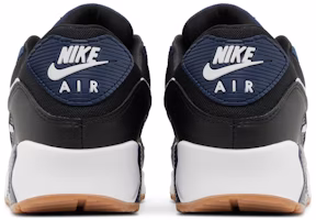 Nike Air Max 90 'Midnight Navy Gum' Azul Marino Medianoche Suela de Goma FB9658-400 Details for Nike Air Max 90 'Midnight Navy Gum' Azul Marino Medianoche Suela de Goma FB9658-400