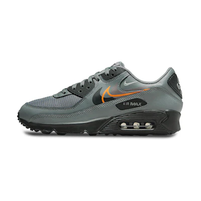 Nike Air Max 90 'Multi Swoosh - Smoke Grey Mandarin'