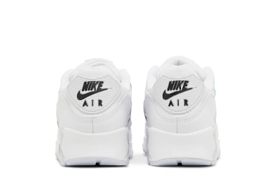 Nike Air Max 90 'Multi Swoosh - White Bright Crimson' FJ4223-100