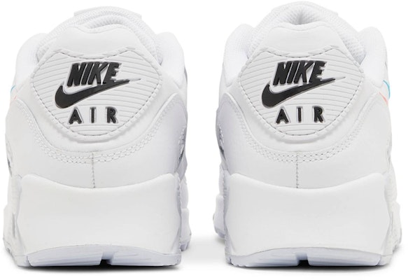 Nike Air Max 90 'Multi Swoosh - Blanco y Rojo Brillante' FJ4223-100 Details for Nike Air Max 90 'Multi Swoosh - Blanco y Rojo Brillante' FJ4223-100