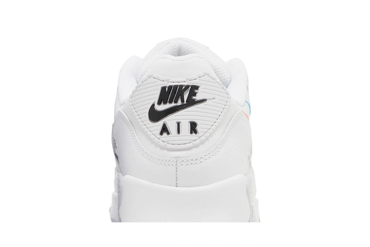 Nike Air Max 90 'Multi Swoosh - White Bright Crimson' FJ4223-100