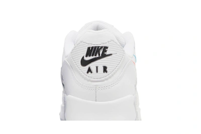 Nike Air Max 90 'Multi Swoosh - White Bright Crimson' FJ4223-100