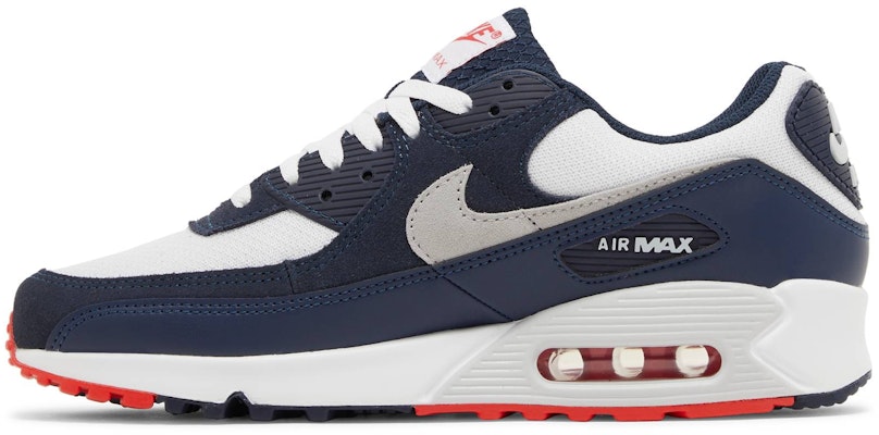 Nike Air Max 90 'Obsidian Track Red' Lelaki Wanita Sneakers DM0029-400 Lookbook Nike Air Max 90 'Obsidian Track Red' Lelaki Wanita Sneakers DM0029-400