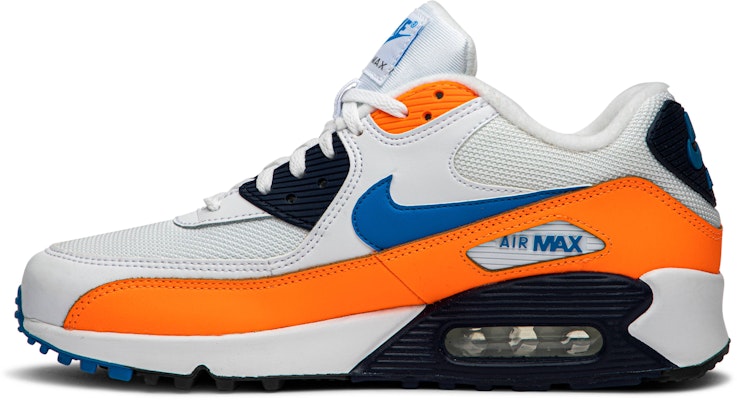 Air max top orange and blue