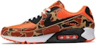 Lookbook Nike Air Max 90 'Orange Camo' Lelaki/Kasut Original CW4039-800