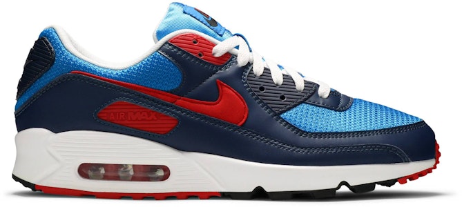 Nike Air Max 90 'Photo Blue University Red' Lelaki CT1687-400 Buy Nike Air Max 90 'Photo Blue University Red' Lelaki CT1687-400