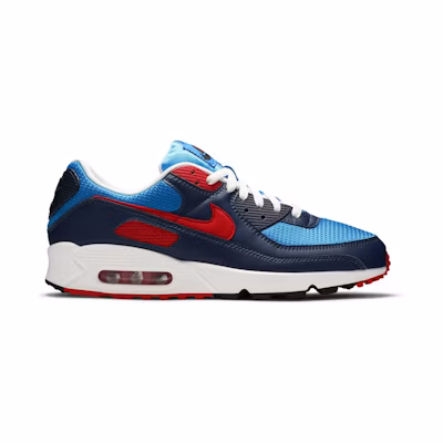 Nike Air Max 90 'Photo Blue University Red'