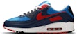 나이키 에어맥스 90 '포토블루 유니버시티 레드' CT1687-400