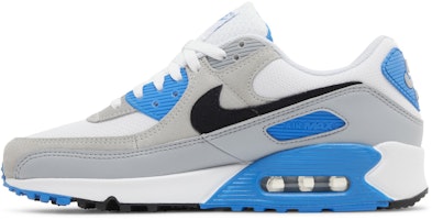 Nike Air Max 90 'Pure Platinum Photo Blue' Lelaki Wanita Sneakers FN6958-102 Lookbook Nike Air Max 90 'Pure Platinum Photo Blue' Lelaki Wanita Sneakers FN6958-102