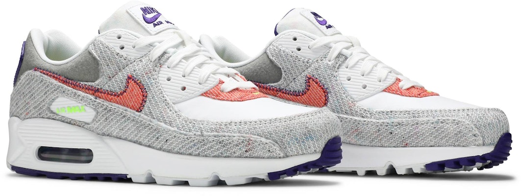 Nike Air Max 90 'Paket Jersey Daur Ulang' CT1684-100 Cheap Nike Air Max 90 'Paket Jersey Daur Ulang' CT1684-100