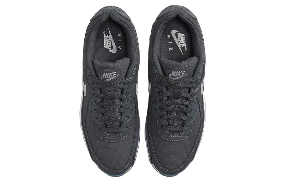 Shop Nike Air Max 90 'Reflective Swoosh - Biru Industri Kelabu Arang' FV0381-001