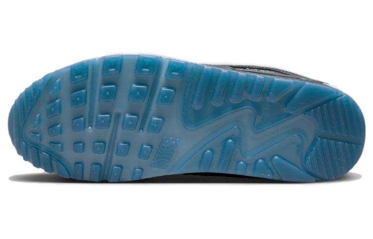 Details for Nike Air Max 90 'Reflective Swoosh - Biru Industri Kelabu Arang' FV0381-001