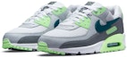 Lookbook 耐吉 Air Max 90 'Split Swoosh 藍綠石' DJ6897-100