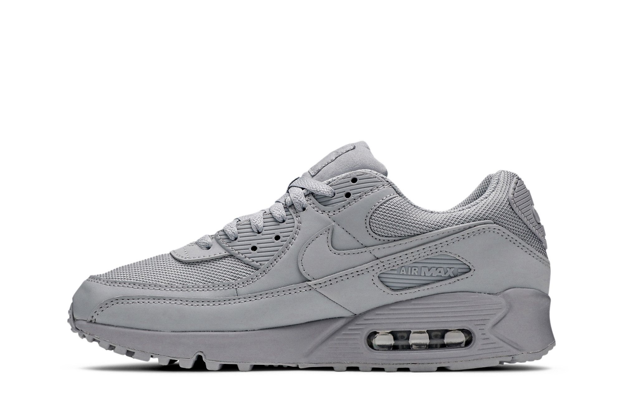 Shop Nike Air Max 90 'Triple Grey' Gris Triple CN8490-001