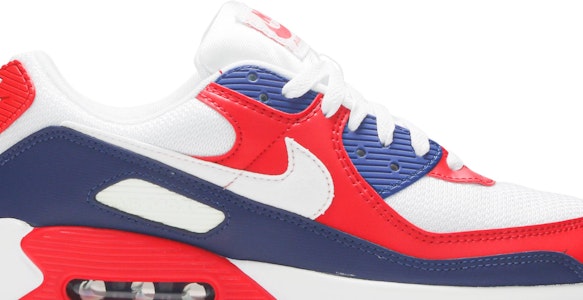 耐吉 Air Max 90 白蓝红 Order 耐吉 Air Max 90 白蓝红