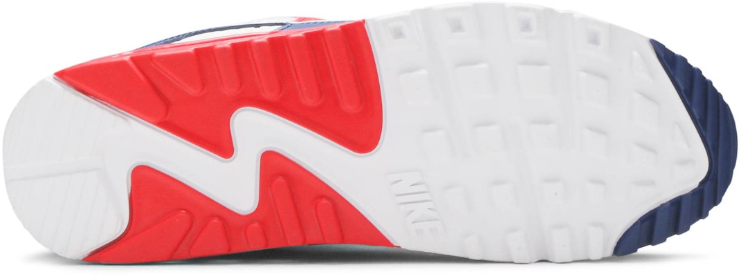 耐吉 Air Max 90 白蓝红 Shop 耐吉 Air Max 90 白蓝红