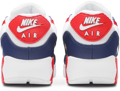 耐吉 Air Max 90 白蓝红 Details for 耐吉 Air Max 90 白蓝红