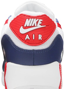 耐吉 Air Max 90 白蓝红 Sizing 耐吉 Air Max 90 白蓝红