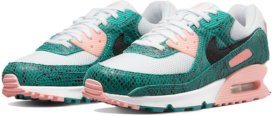 Nike Air Max 90 'Piel de Serpiente Teal Lavado' DR8575-300 Lookbook Nike Air Max 90 'Piel de Serpiente Teal Lavado' DR8575-300