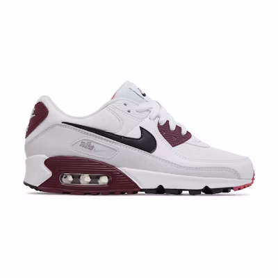 (W) Nike Air Max 90 'White Dark Beetroot'