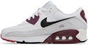 Lookbook (W) 耐克Air Max 90 白色深红色 DH1316-100