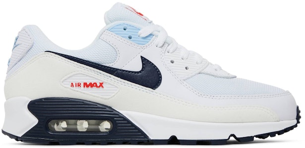 Nike Air Max 90 'Blanco Azul Medianoche' DM2820-100 Buy Nike Air Max 90 'Blanco Azul Medianoche' DM2820-100