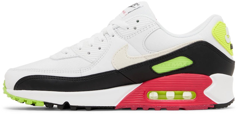 Nike Air Max 90 'Putih Volt Rush Pink' DQ4071-100 Lookbook Nike Air Max 90 'Putih Volt Rush Pink' DQ4071-100