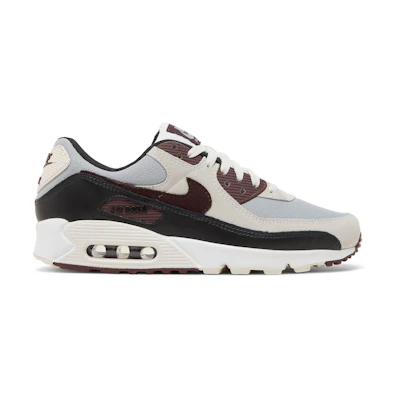 Nike Air Max 90 'Wolf Gray/Burgundy Crush'