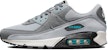 Nike Air Max 90 'Kelabu Wolf Biru Klorin' DM0029-002