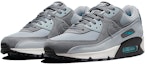 Lookbook Nike Air Max 90 'Kelabu Wolf Biru Klorin' DM0029-002