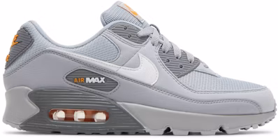 Nike Air Max 90 'Wolf Grey Kumquat' DR0145-001 Nike Air Max 90 'Wolf Grey Kumquat' DR0145-001