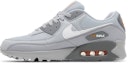 Lookbook Nike Air Max 90 'Kelabu Serigala Kumquat' DR0145-001