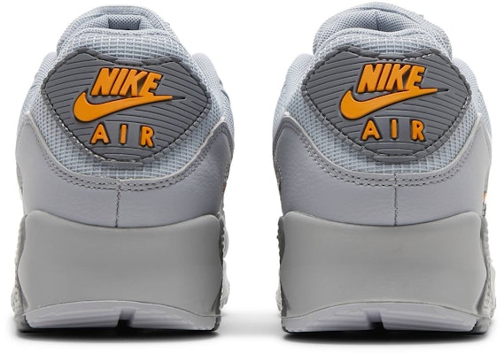 耐吉Air Max 90 '狼灰金橘' DR0145-001 Details for 耐吉Air Max 90 '狼灰金橘' DR0145-001