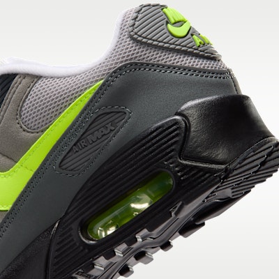 (JR) Nike Air Max 90 Negro/Antracita/Carbón Claro/Amarillo Neón IQ7583-001 Cheap (JR) Nike Air Max 90 Negro/Antracita/Carbón Claro/Amarillo Neón IQ7583-001