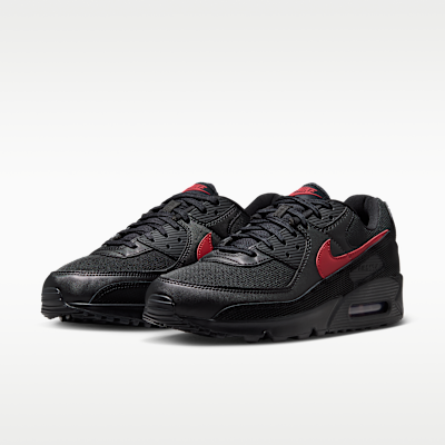 Details for Nike Air Max 90 Hitam/Merah Kuat IM9616-001