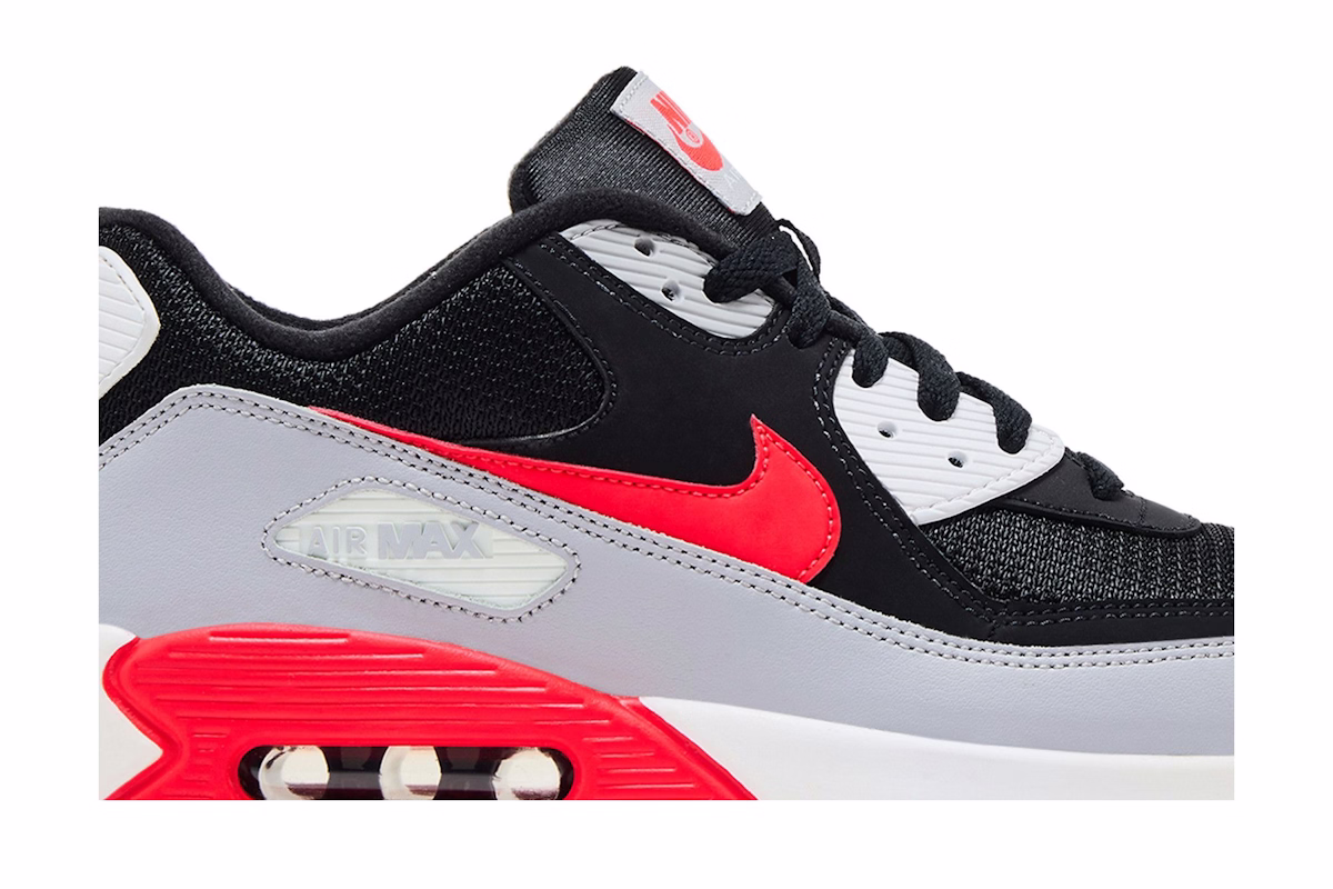 Nike Air Max 90 Black Bright Crimson AJ1285-012