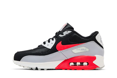 Nike Air Max 90 Black Bright Crimson AJ1285-012
