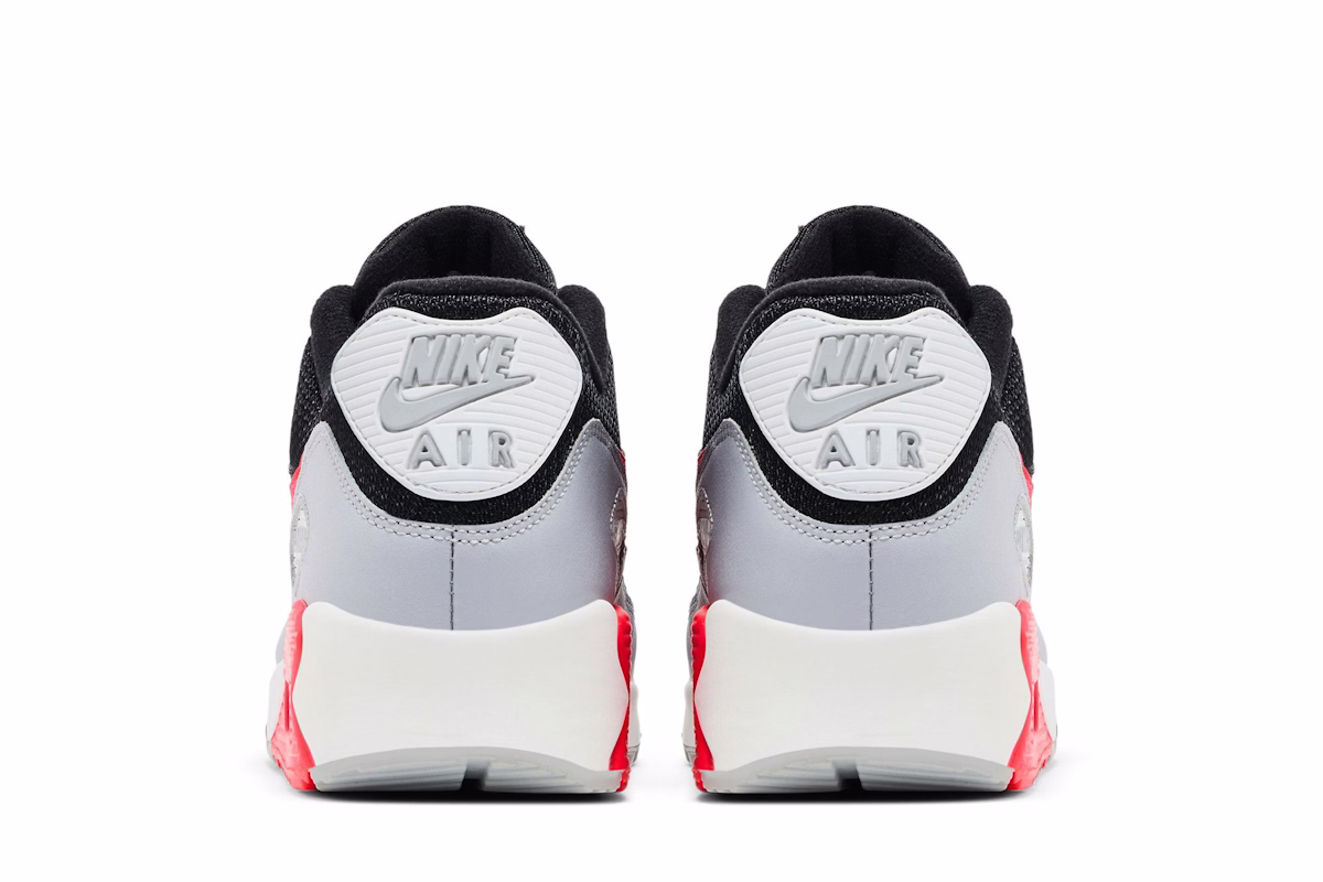 Nike Air Max 90 Black Bright Crimson AJ1285-012