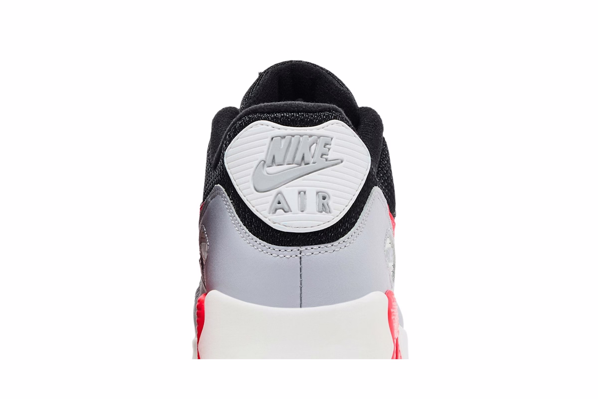 Nike Air Max 90 Black Bright Crimson AJ1285-012