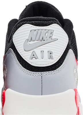 耐克Air Max 90 黑色亮红 AJ1285-012 Sizing 耐克Air Max 90 黑色亮红 AJ1285-012