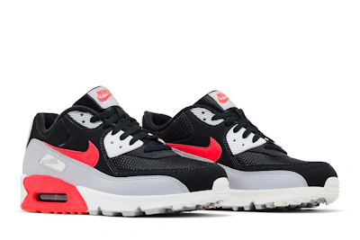Nike Air Max 90 Black Bright Crimson AJ1285-012