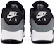 Details for ナイキ エア マックス 90 黒灰白 (Nike Ea Makkusu 90 Kuro Hai Shiro) AJ1285-018
