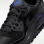 Sizing Nike Air Max 90 黑/深煙灰/經典皇家藍/黑 IV4454-010