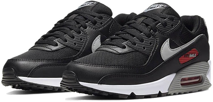 ナイキ エア マックス 90 黒/赤/灰 CW7476-002 Lookbook ナイキ エア マックス 90 黒/赤/灰 CW7476-002