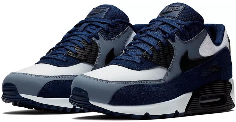 耐克Air Max 90 蓝色空隙黑灰板岩 302519-400 Purchase 耐克Air Max 90 蓝色空隙黑灰板岩 302519-400